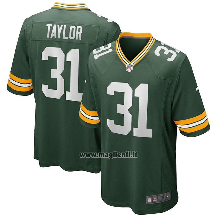 Maglia NFL Game Green Bay Packers Jim Taylor Retired Verde